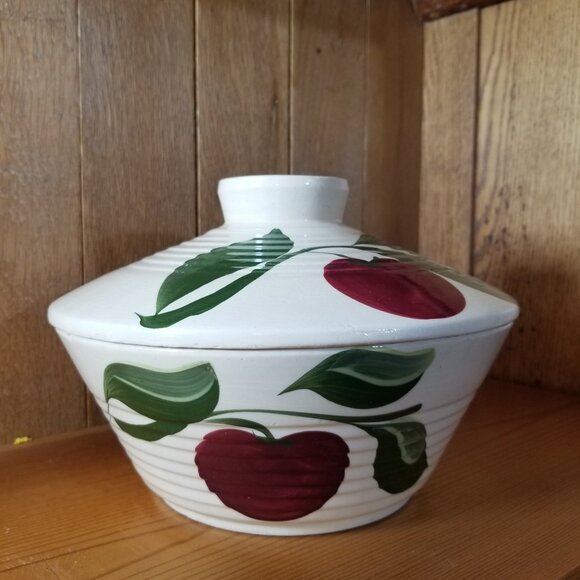 Vintage Watt Pottery Ovenware 601 Casserole Dish with Lid - Picture 1 of 6
